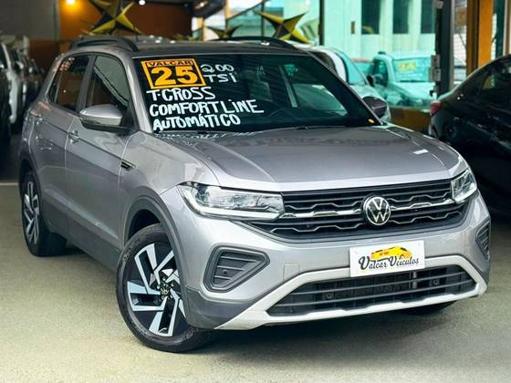 VOLKSWAGEN T-CROSS 1.0 200 TSI TOTAL FLEX COMFORTLINE AUTOMÁTICO VOLKSWAGEN T-CROSS 1.0 200 TSI TOTAL FLEX COMFORTLINE AUTOMÁTICO
